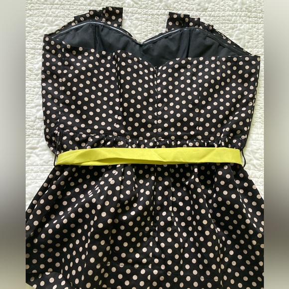 Odille for Anthropologie Polka Dot Corset Top Size 2 - Picture 3 of 5